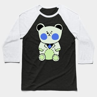 Green Teddy Bear Baseball T-Shirt